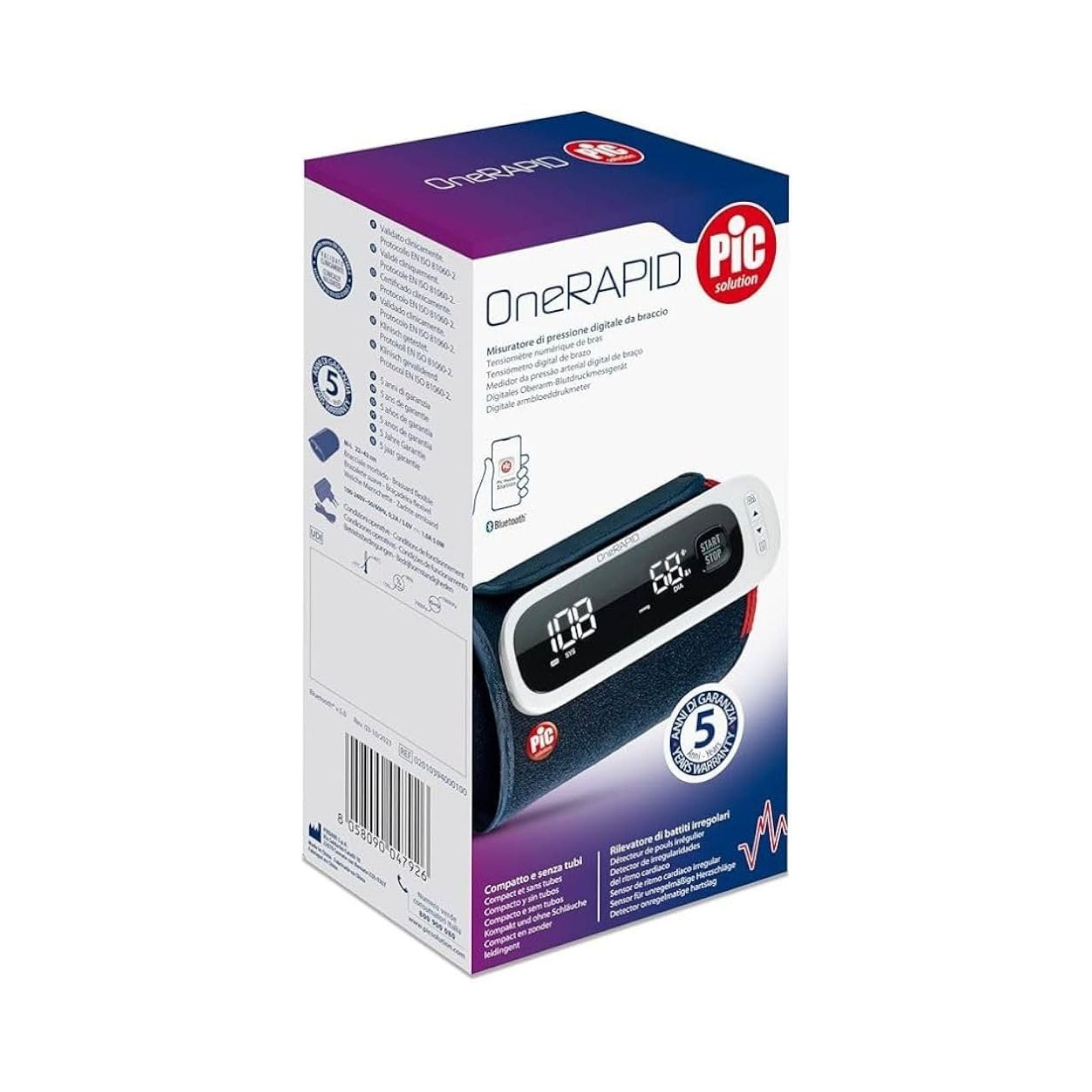 PIC Solution OneRapid Arm Digital Blood Pressure Monitor - Blood Pressure Monitors