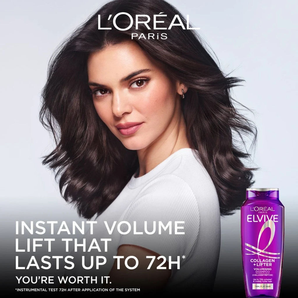 L’Oreal Paris Elvive Collagen Lifter Volumising Shampoo For Thin and Flat Hair - Shampoo