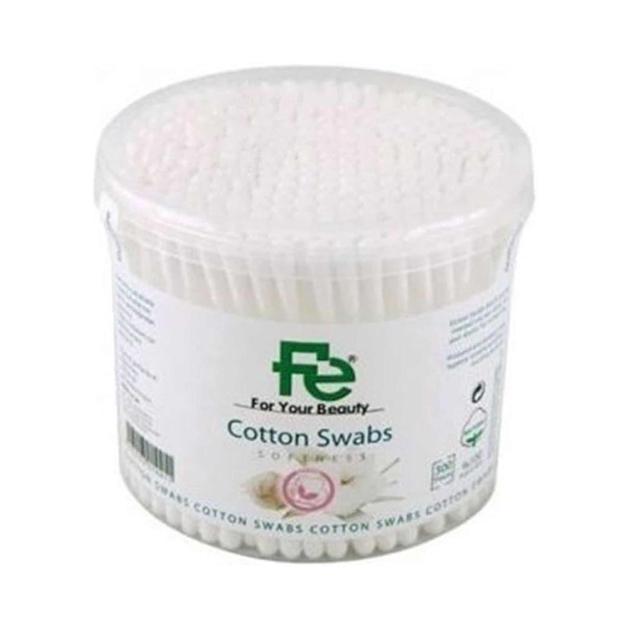 Fe Cotton Swabs Ear Care - 300 pieces - Cleansing Tools & Devices