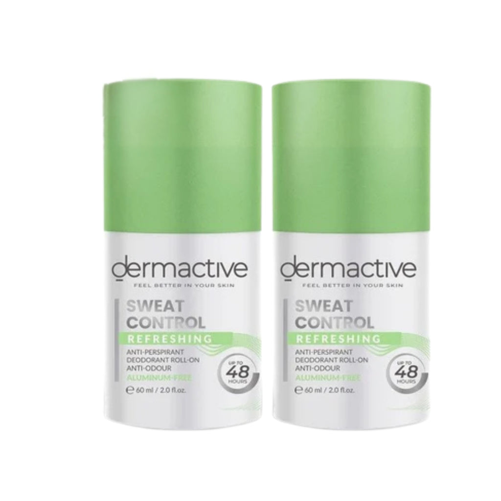 Dermactive Sweat Control Refreshing Roll-On Promo Pack 1+1 - Deodorants