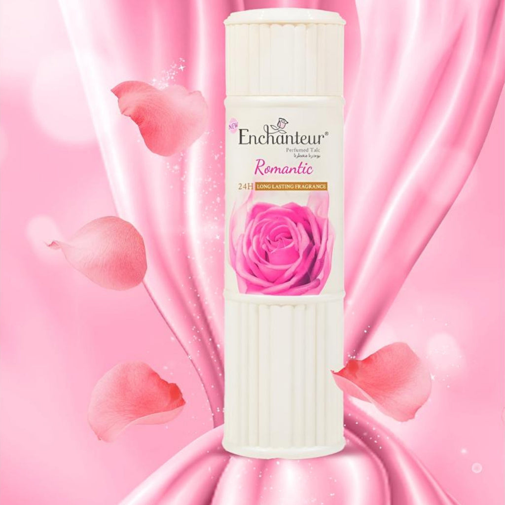 Enchanteur Romantic Perfumed Talcum Powder - Baby Powder