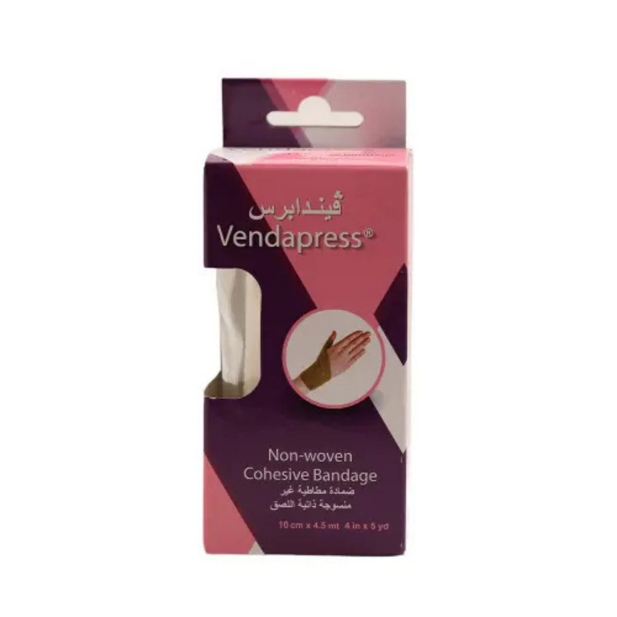 VendaPress Self-Adhesive Elastic Bandage 10 cm x 4.5 m