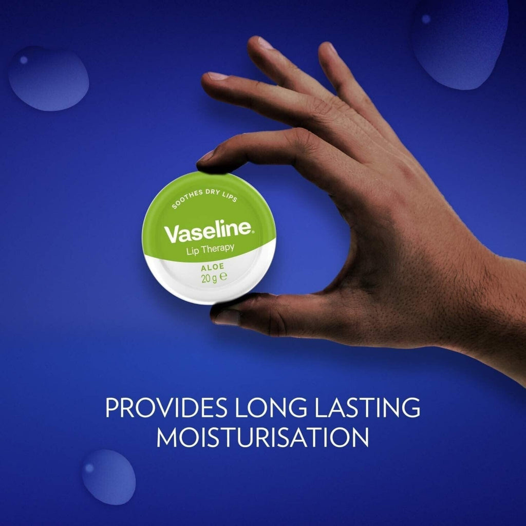 Vaseline Lip Therapy Aloe Vera - Lip Care (Balm, Mask & Scrub)