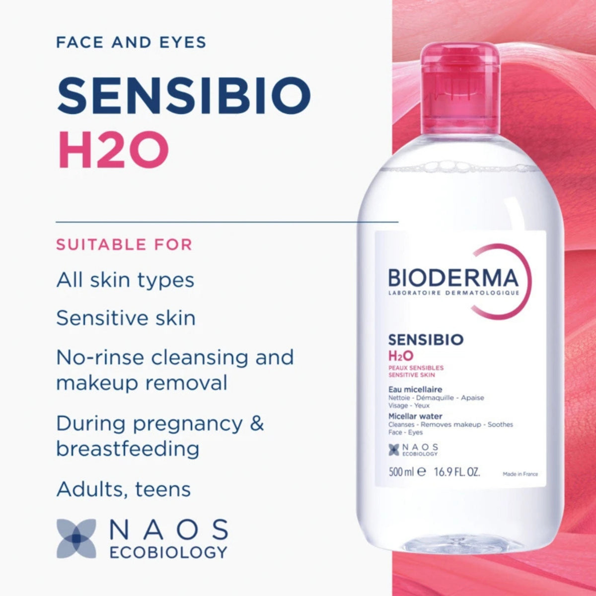 Bioderma Sensibio H2O Micellar Water - Micellar Water