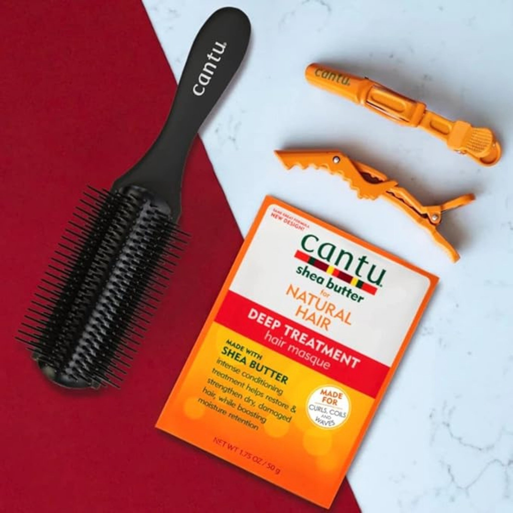 Cantu Detangle Sturdy Wash Day Brush - Hair Brushes Secondary image