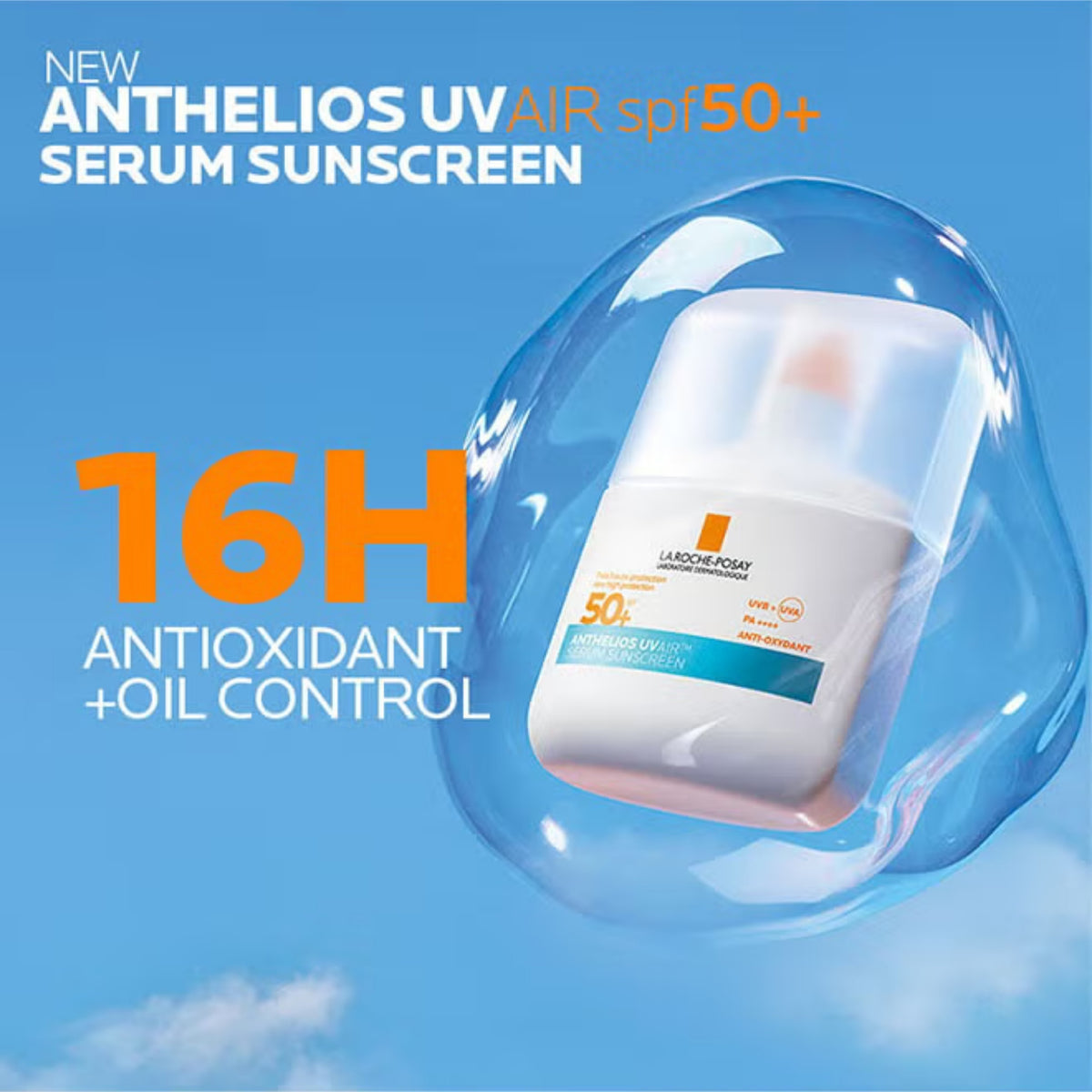 La Roche-Posay Anthelios UV Air Serum Sunscreen SPF 50+ - Face Sunscreen