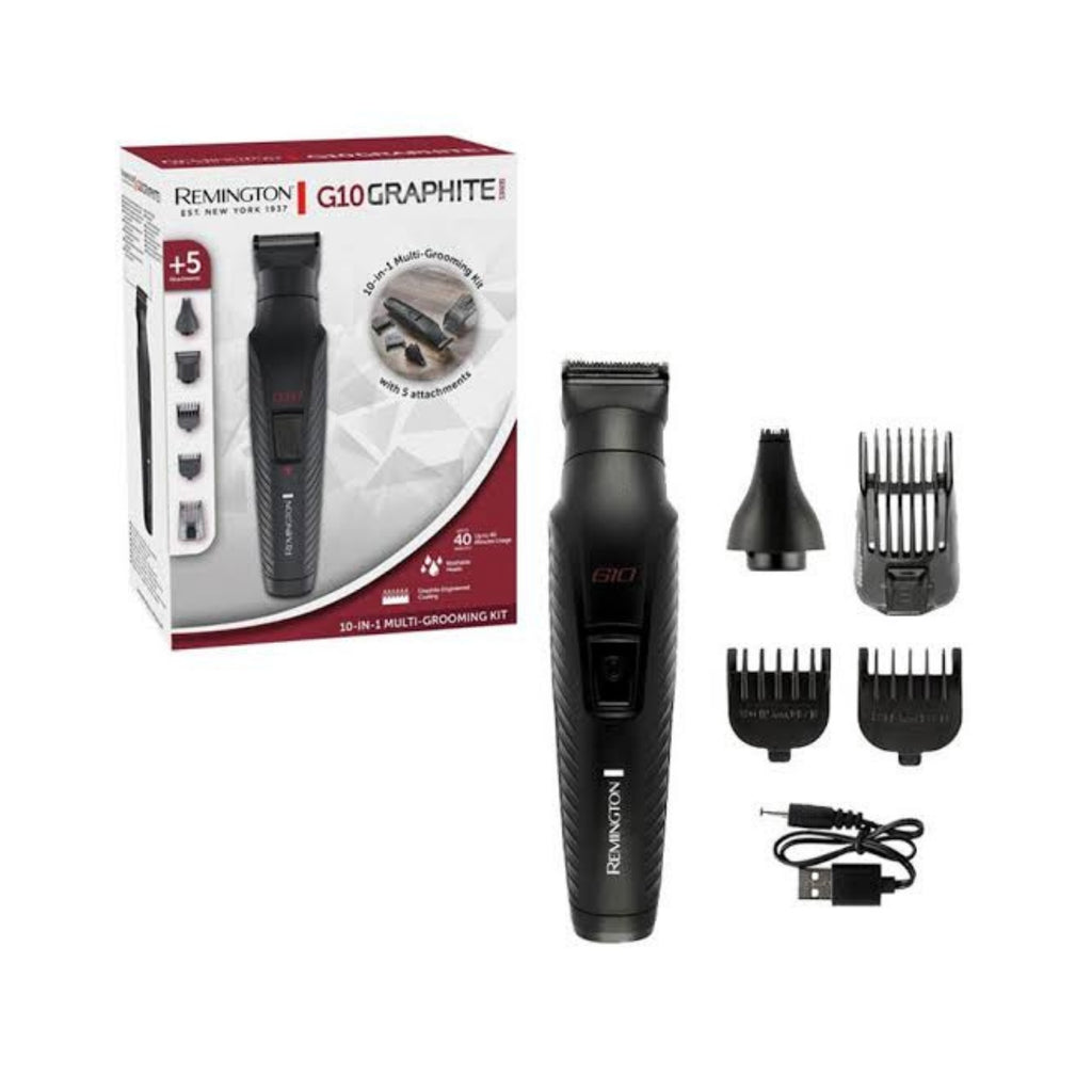 Remington G10 Graphite Series 10-in-1 Multi-Grooming Kit Model PG2100 - Electric Shavers, Trimmers & Clippers