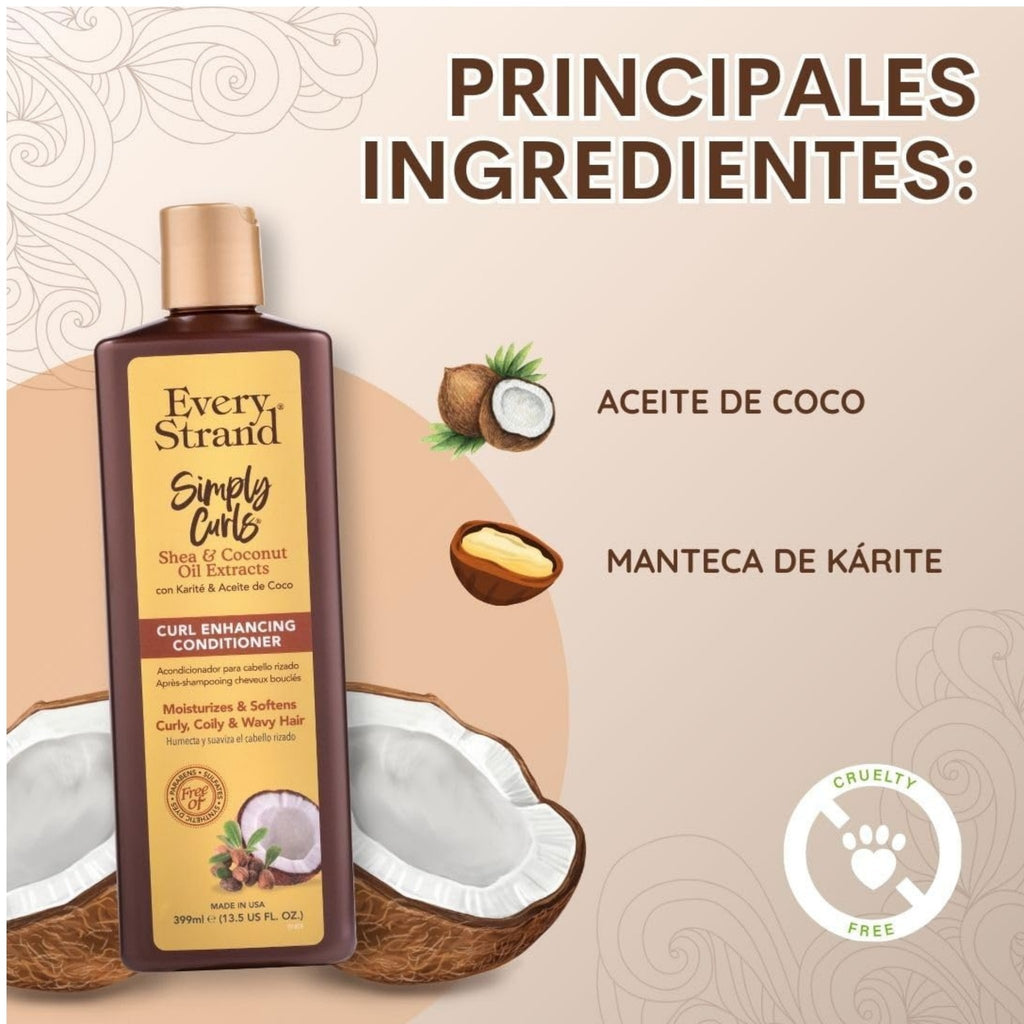Every Strand Simply Curls Curl Enhancing Conditioner - Conditioner