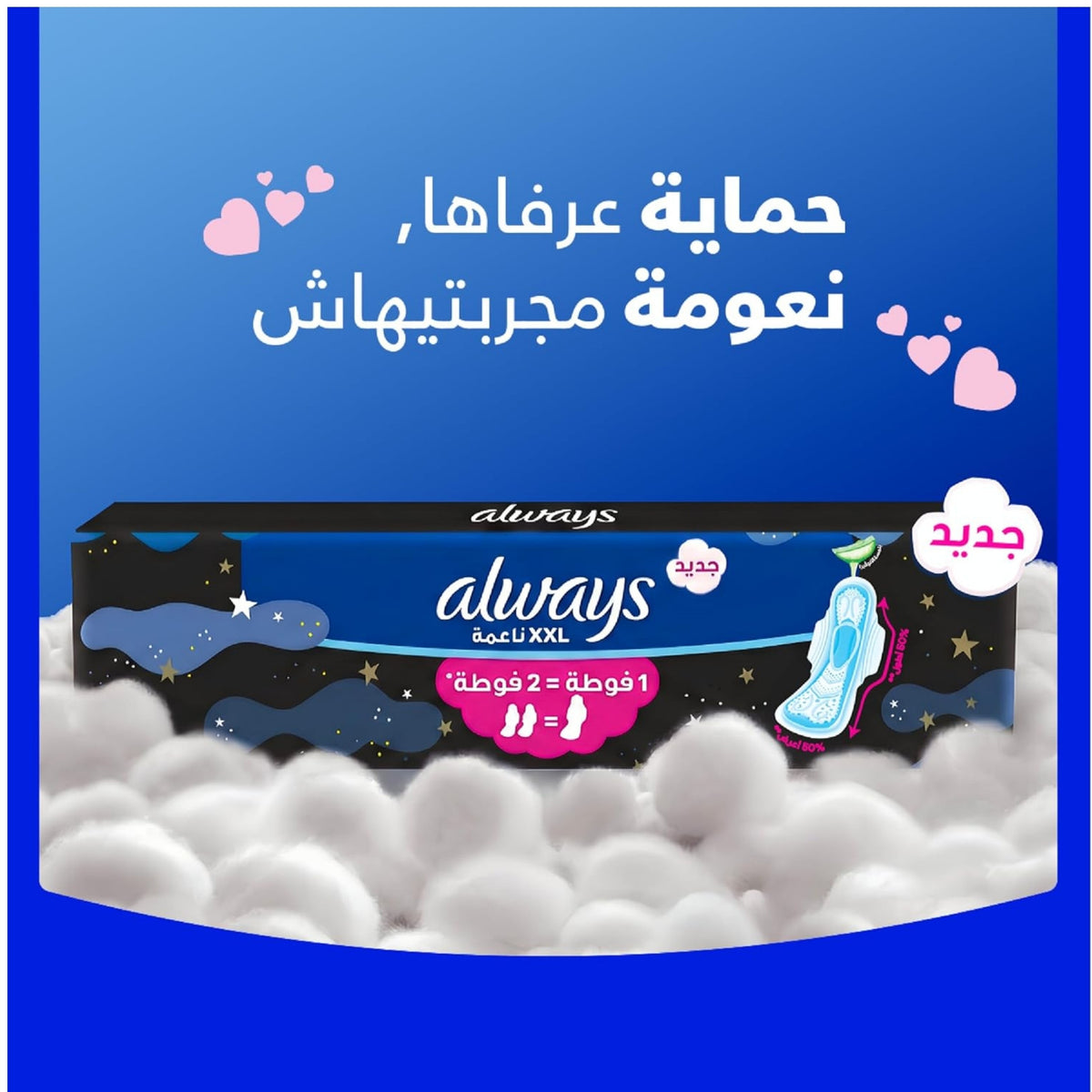 Always Protect Plus Extra Long Sanitary Pads - Sanitary Pads
