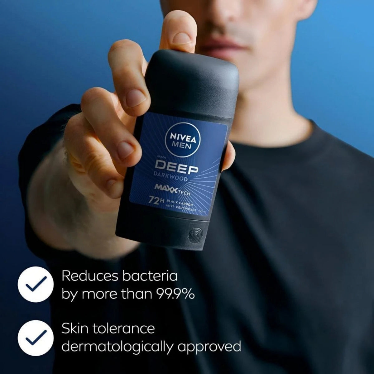 NIVEA Men - Deep Darkwood MaxxTech Stick