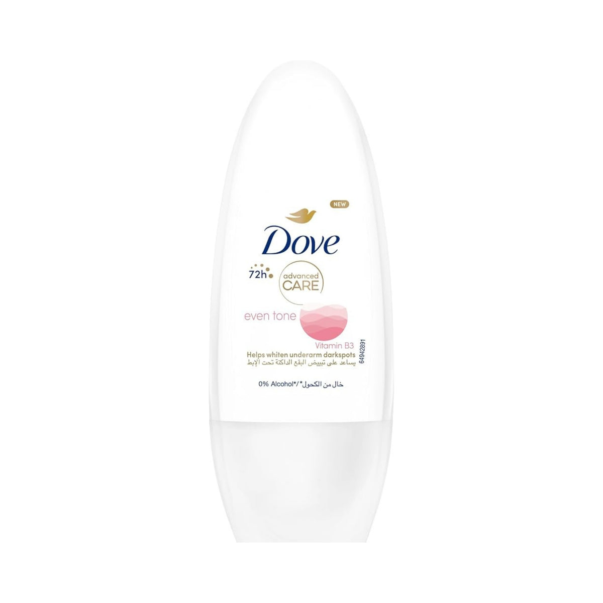 Dove Even Tone Antiperspirant Deodorant Roll-On with Vitamin B3 - Deodorants & Antiperspirants
