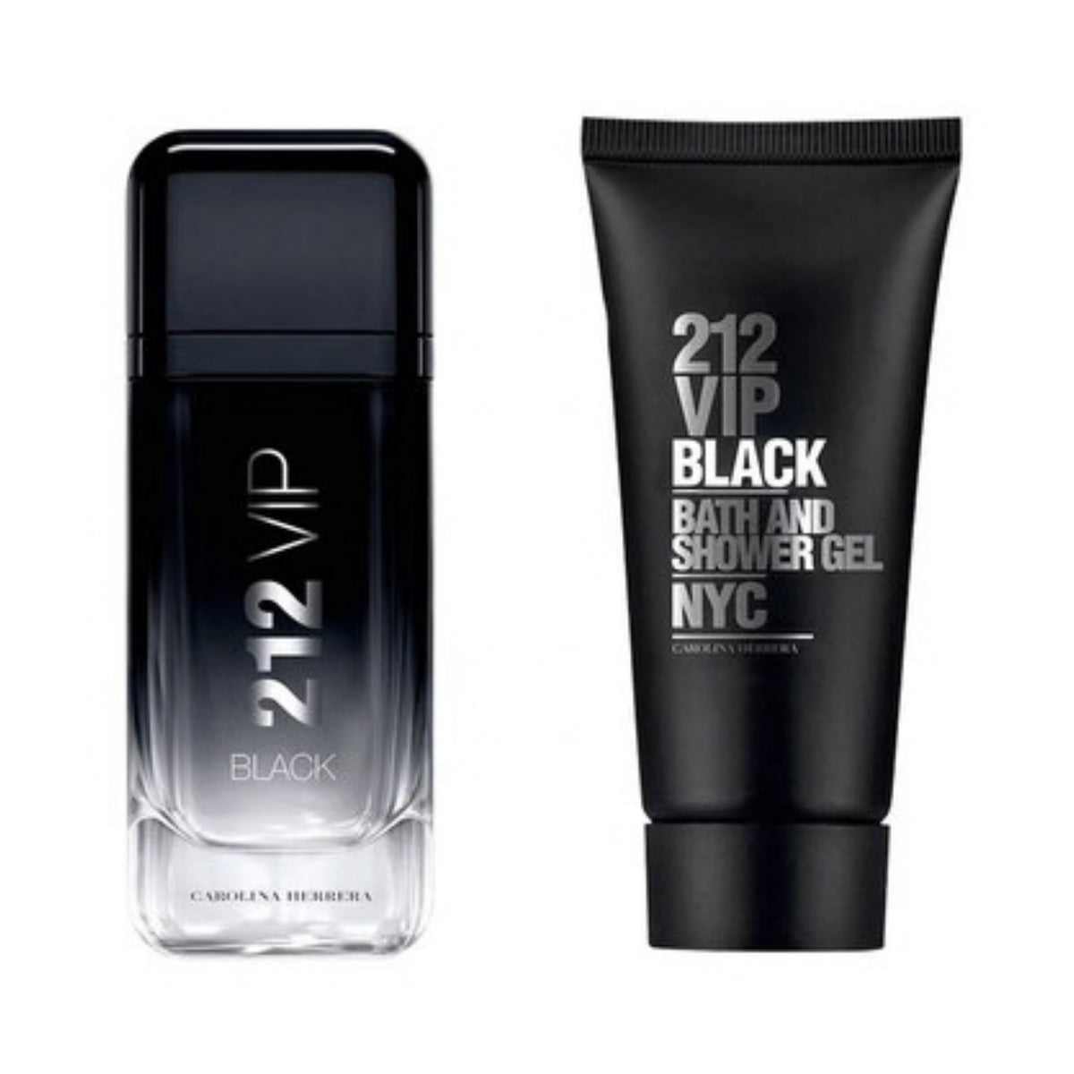 Carolina Herrera 212 VIP Black Men's 2-Piece Gift Set - Eau de Parfum 100ml + Shower Gel 100ml