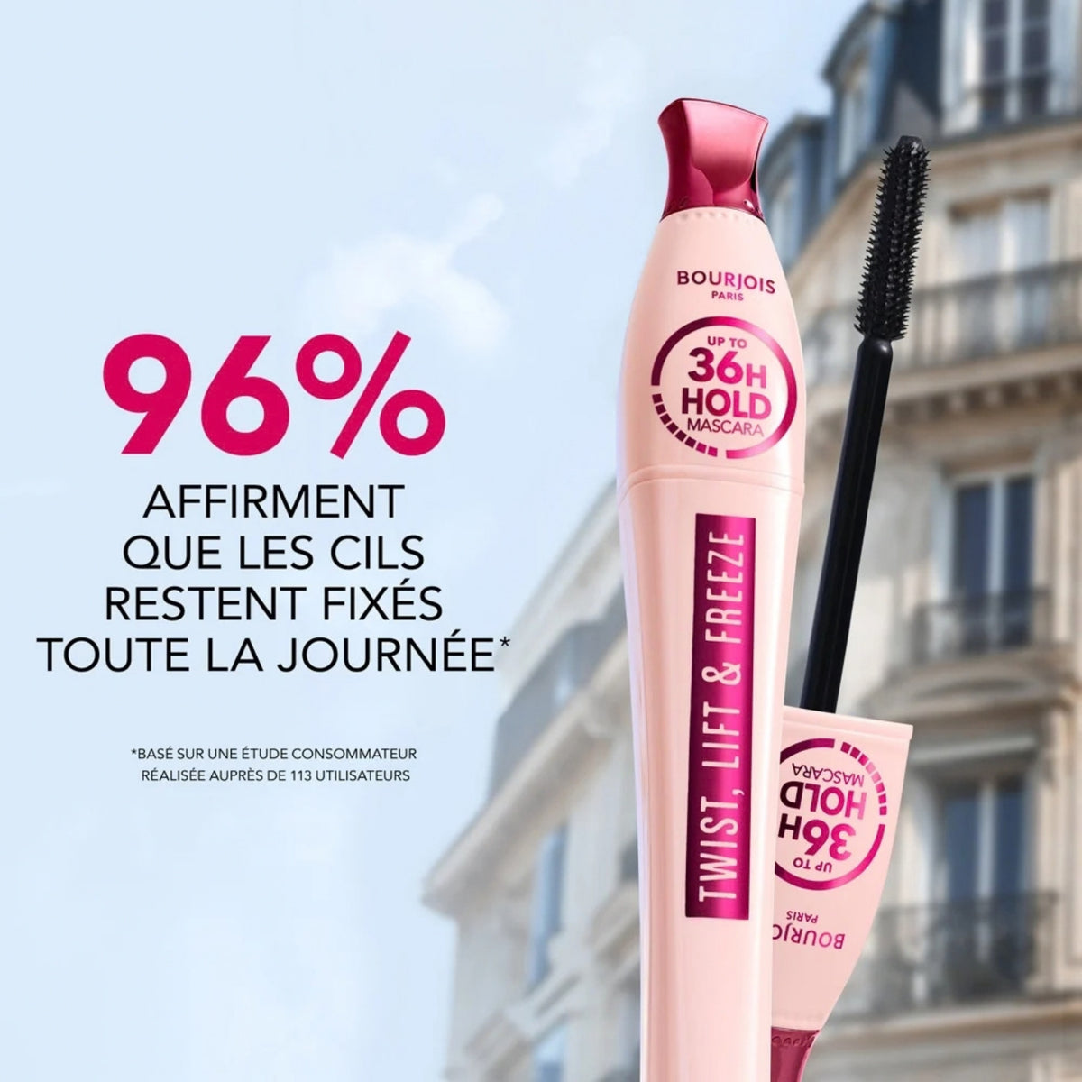 Bourjois Twist-Up Mascara The Volume Twist Lift And Freeze - Mascara