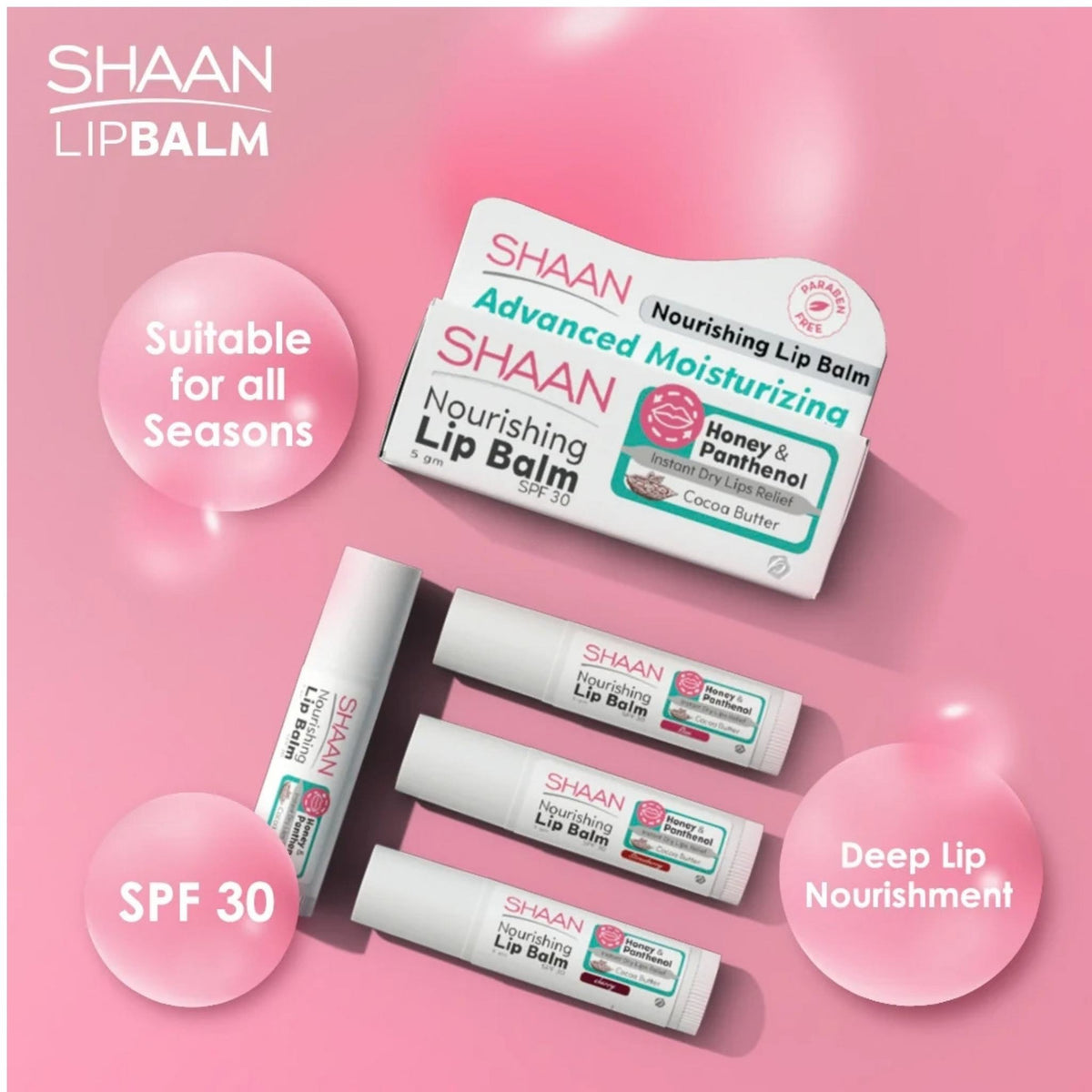 Shaan Lip Balm Cocoa Butter - Lip Care