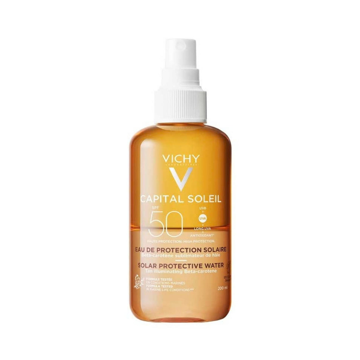 Vichy Capital Soleil Enhanced Tan Solar Protective Water Spray SPF 50 - Sunscreen