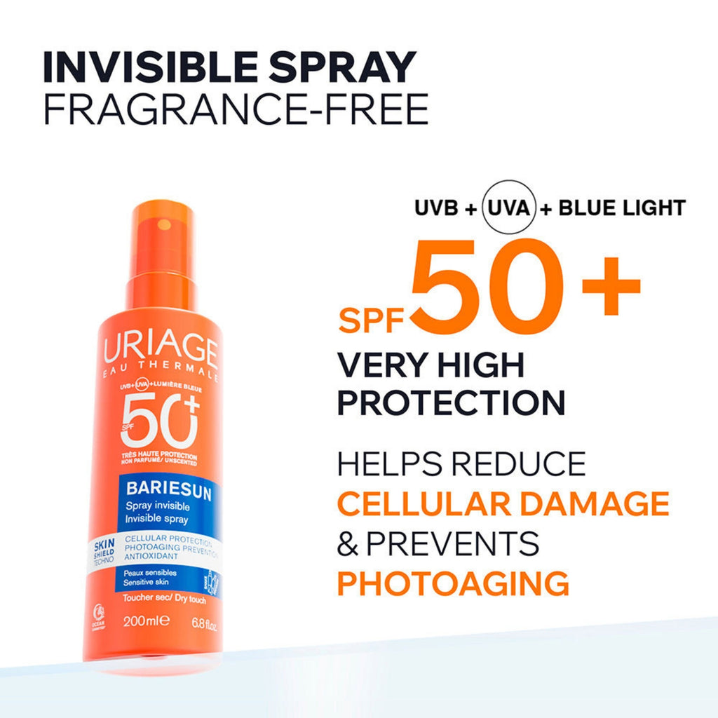 Uriage Bariésun Invisible Spray SPF50+ - Sunscreen