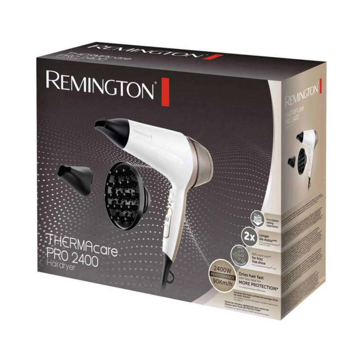 Remington Thermacare Pro 2400 Hair Dryer Model D5720 - Hair Dryers