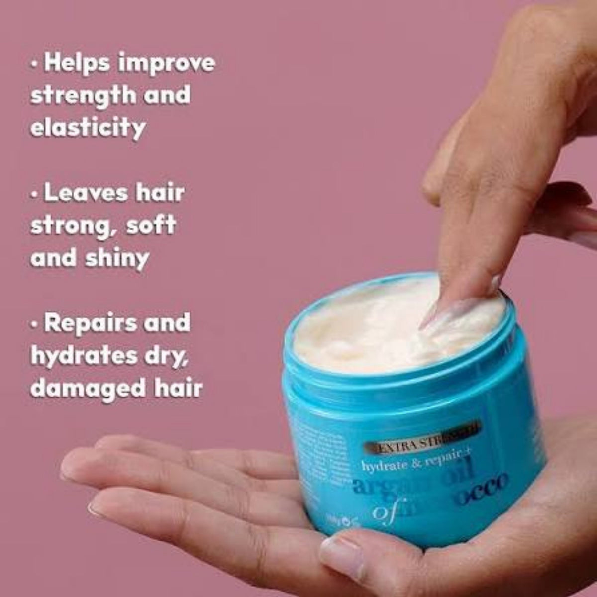 Ogx Extra Strength Hydrate & Revive + Argan Oil of Morocco Hair Mask - Hair Masks