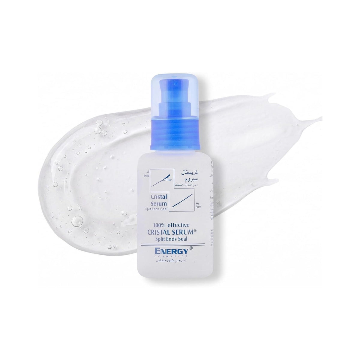 Energy Cristal Serum Glossy Shiny Hair - Hair Serum
