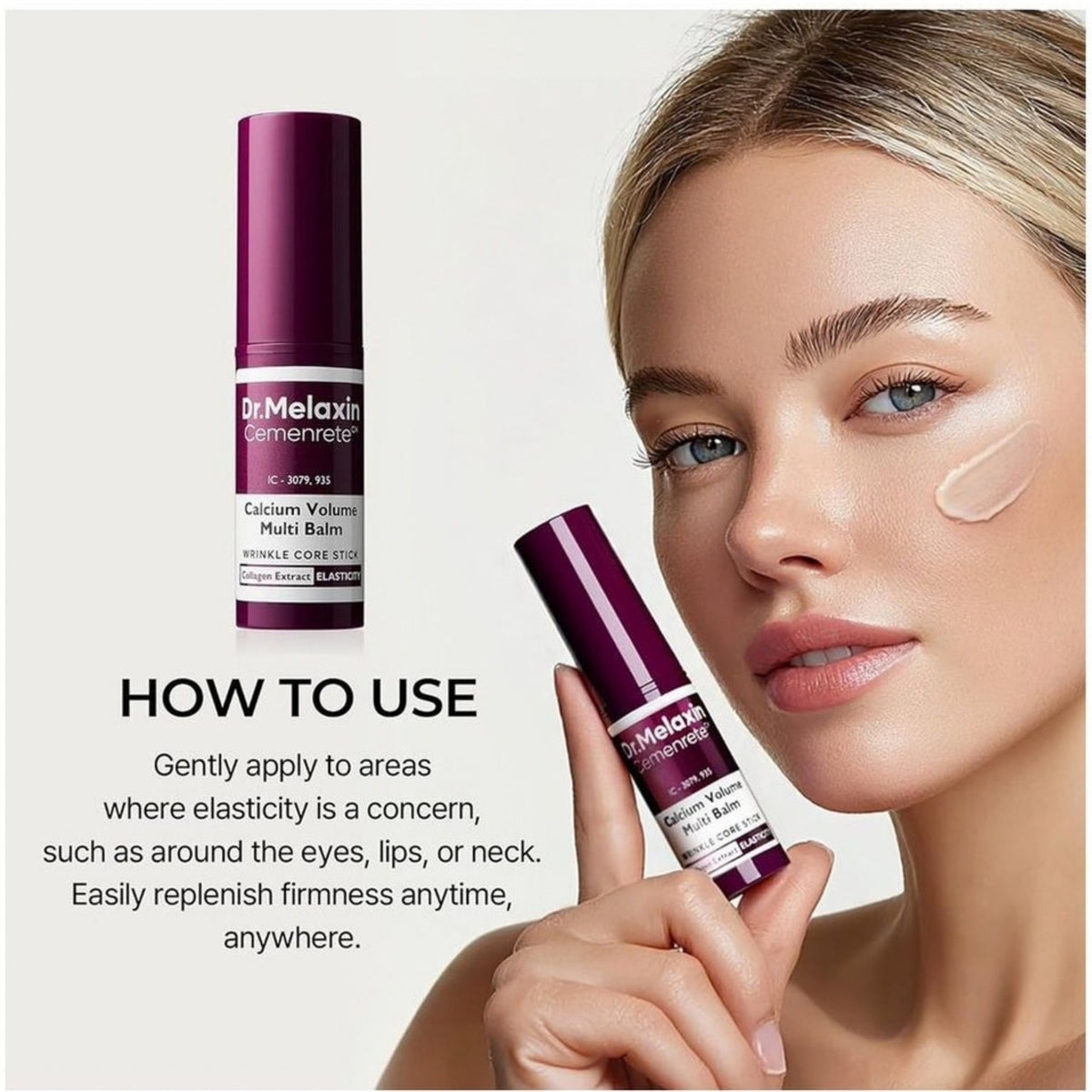 Dr. Melaxin Cemenrete Calcium Volume Multi Balm Wrinkle Core Stick