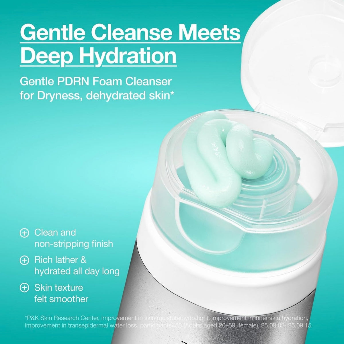 Anua PDRN Hyaluronic Acid Moisturizing Cleansing Foam - Face Wash