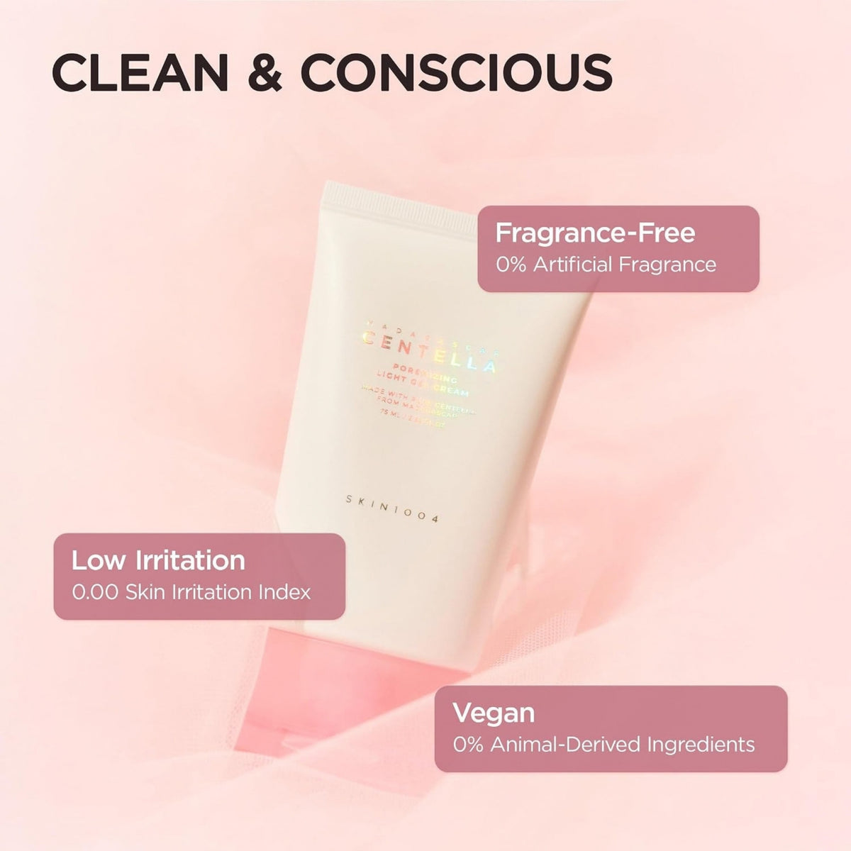 SKIN1004 Madagascar Centella Poremizing Light Gel Cream - Moisturizer