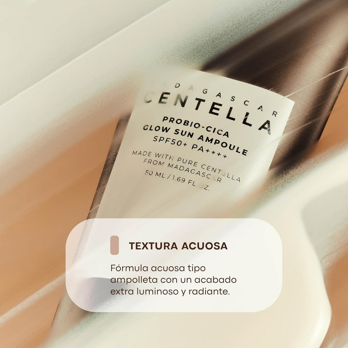 SKIN1004 Madagascar Centella Probio-Cica Glow Sun Ampoule - Sunscreen