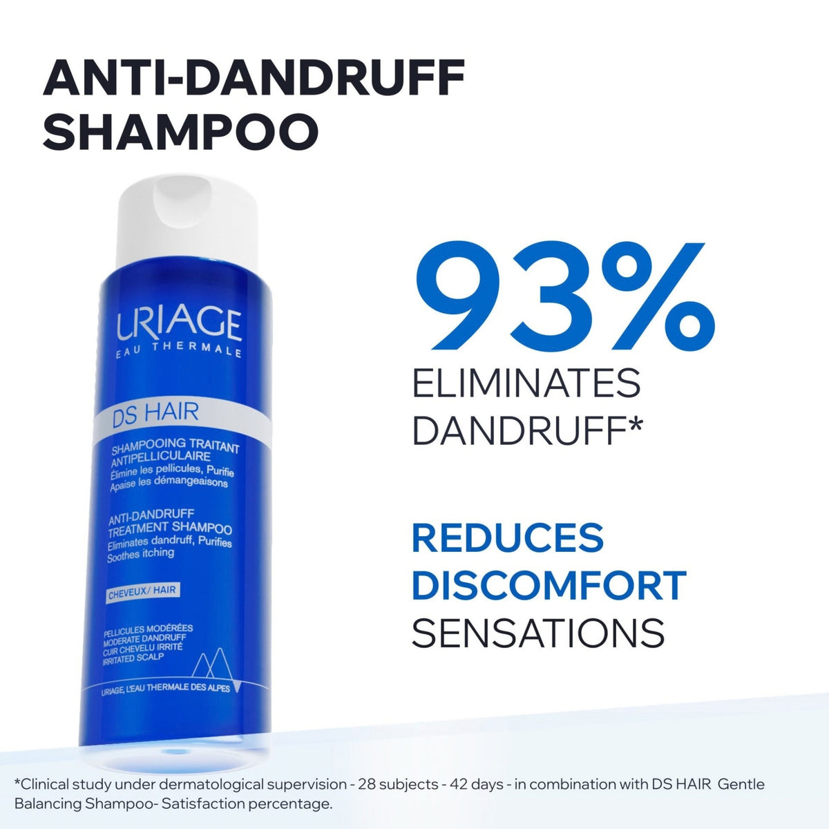 Uriage DS HAIR Anti-Dandruff Treatment Shampoo - Shampoo