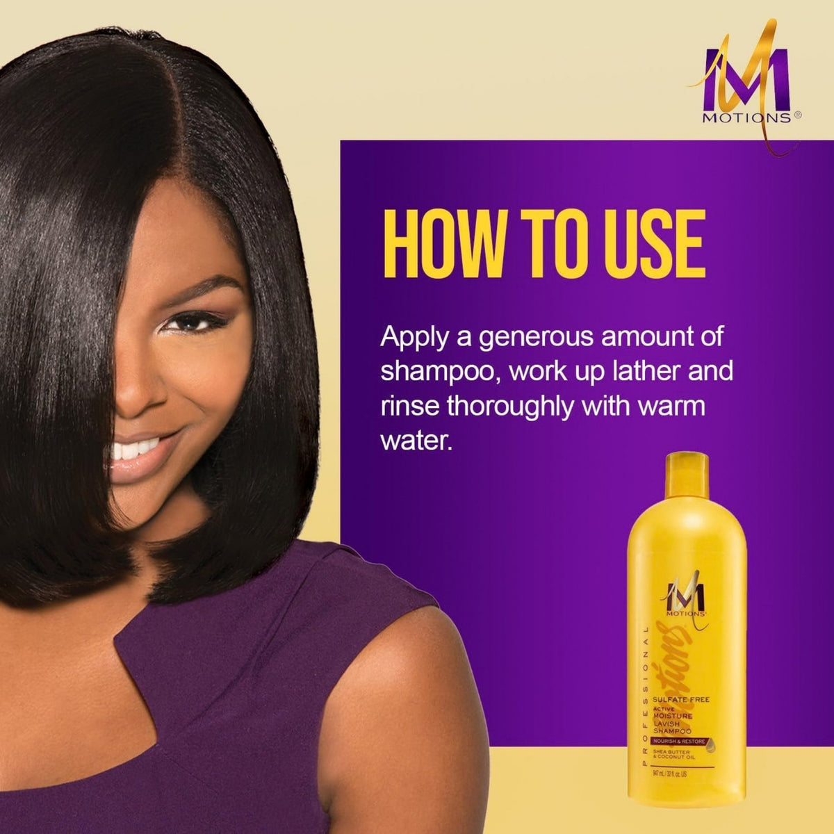 Motions Active Moisture Lavish Shampoo - Shampoo