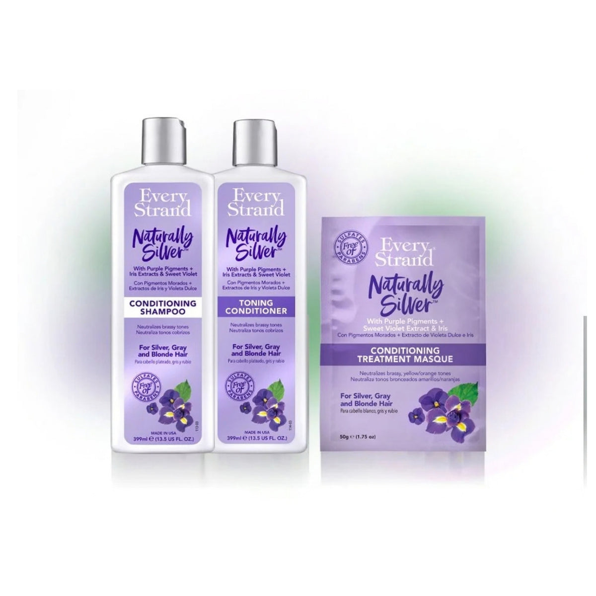 Every Strand Naturally Silver Toning Conditioner - Conditioner