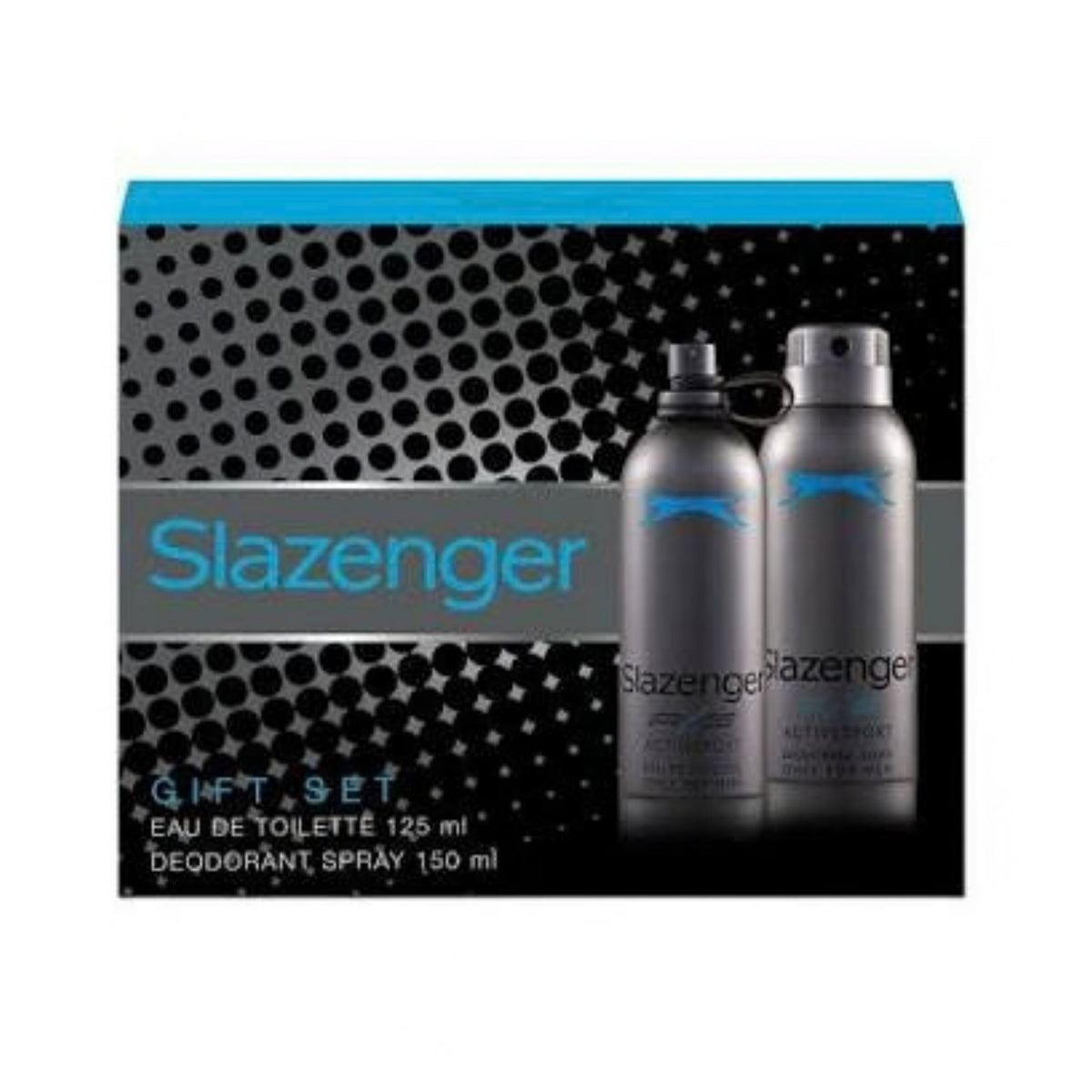 Slazenger Active Sport Blue Gift Set - Eau de Toilette 125ml + Deodorant Spray 150ml