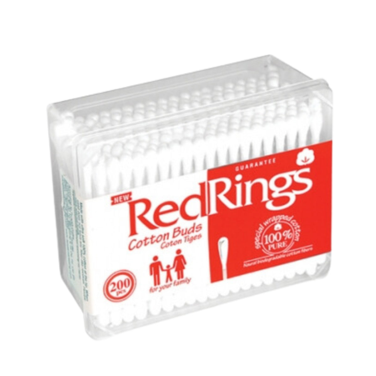 Redrings Cotton Buds Coton-Tiges For Your Family - Bath Accessories