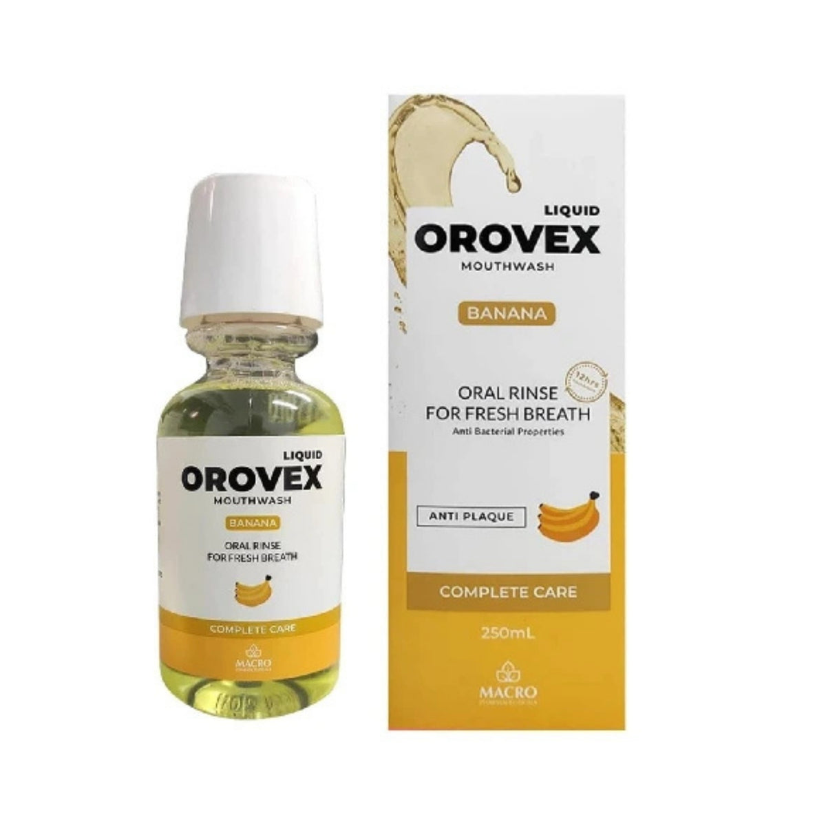 Orovex Mouthwash Banana Flavor - Mouthwash & Oral Rinses