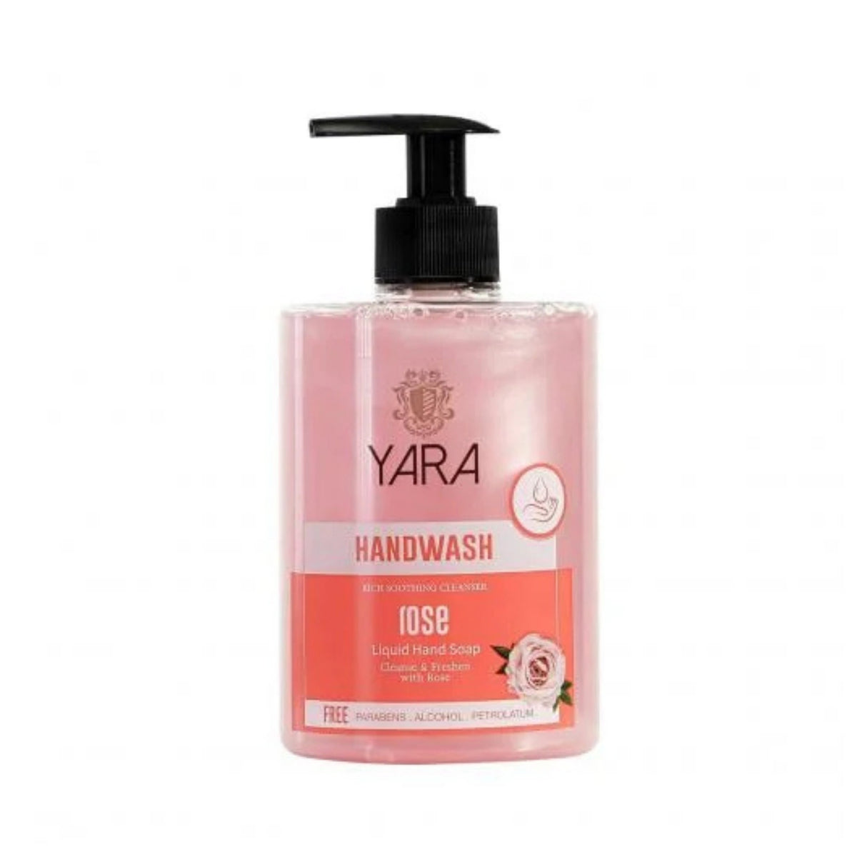 Yara Rose Hand Wash - Hand Wash, Soap & Sanitizers