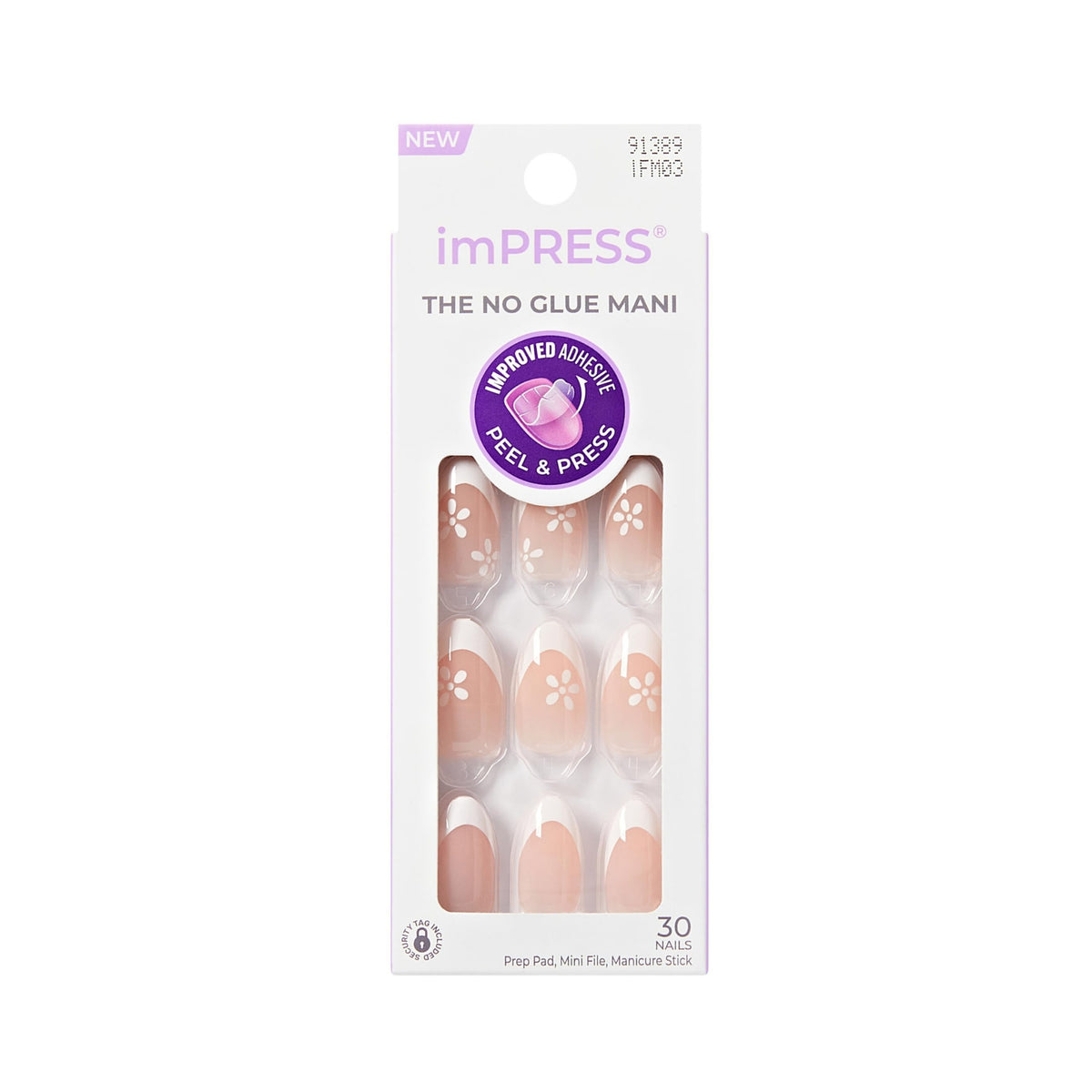 Kiss imPRESS No Glue Mani Press-On Nails - Nail Tools & Accessories
