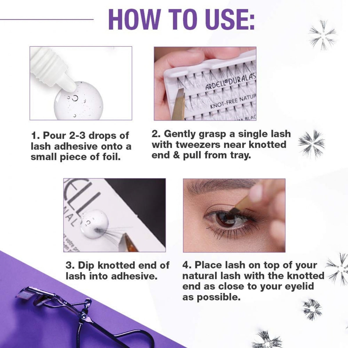 Ardell DUO Individual Lash Adhesive Clear - False Lashes & Glue