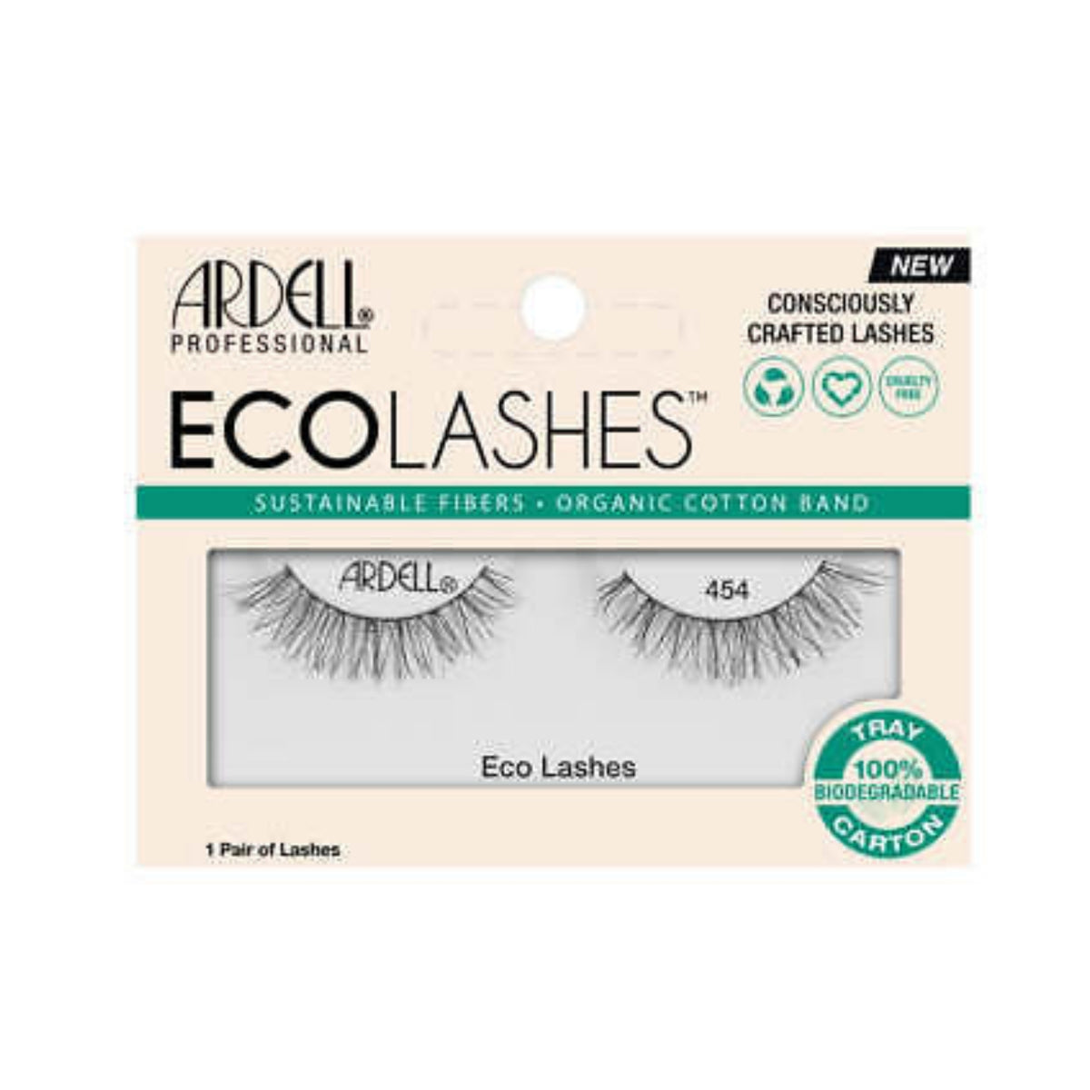 Ardell Eco Lashes No. 454 - False Lashes & Glue