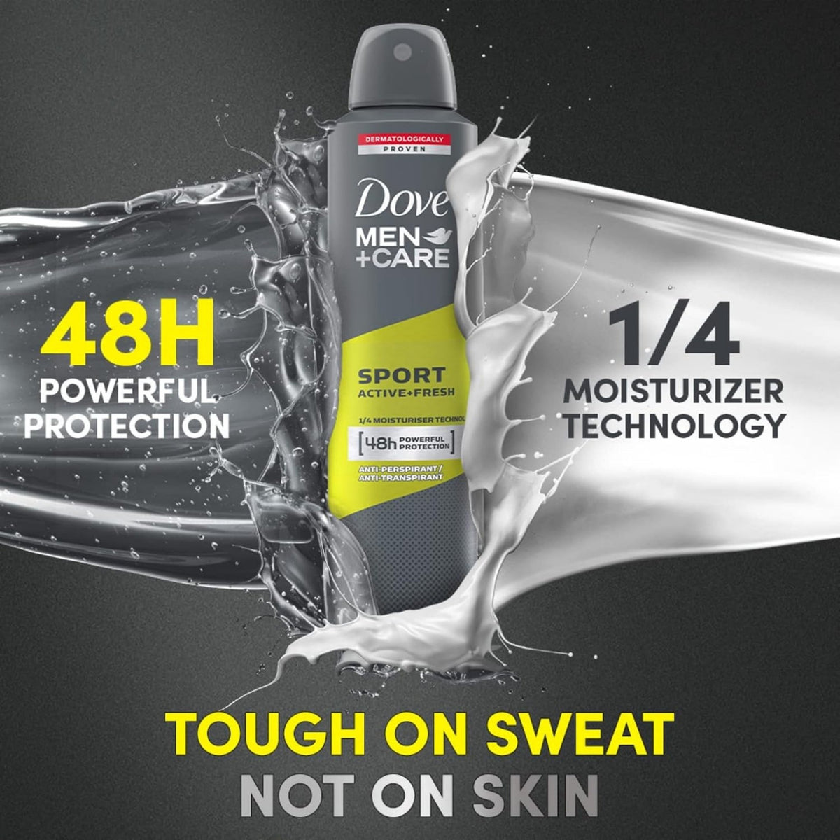 Dove Men+Care Sport Active+Fresh Antiperspirant Deodorant Spray - Deodorants