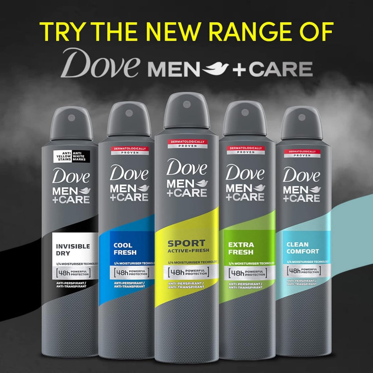 Dove Men+Care Sport Active+Fresh Antiperspirant Deodorant Spray - Deodorants