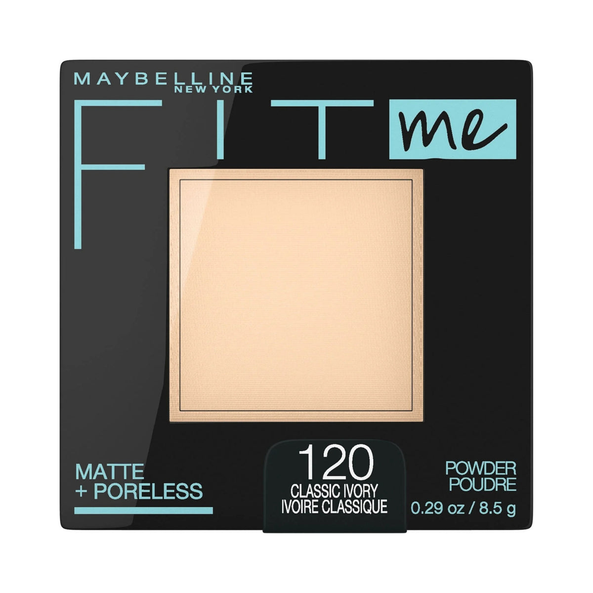 Maybelline Fit Me Matte + Poreless Powder Foundation Makeup - Face Powder