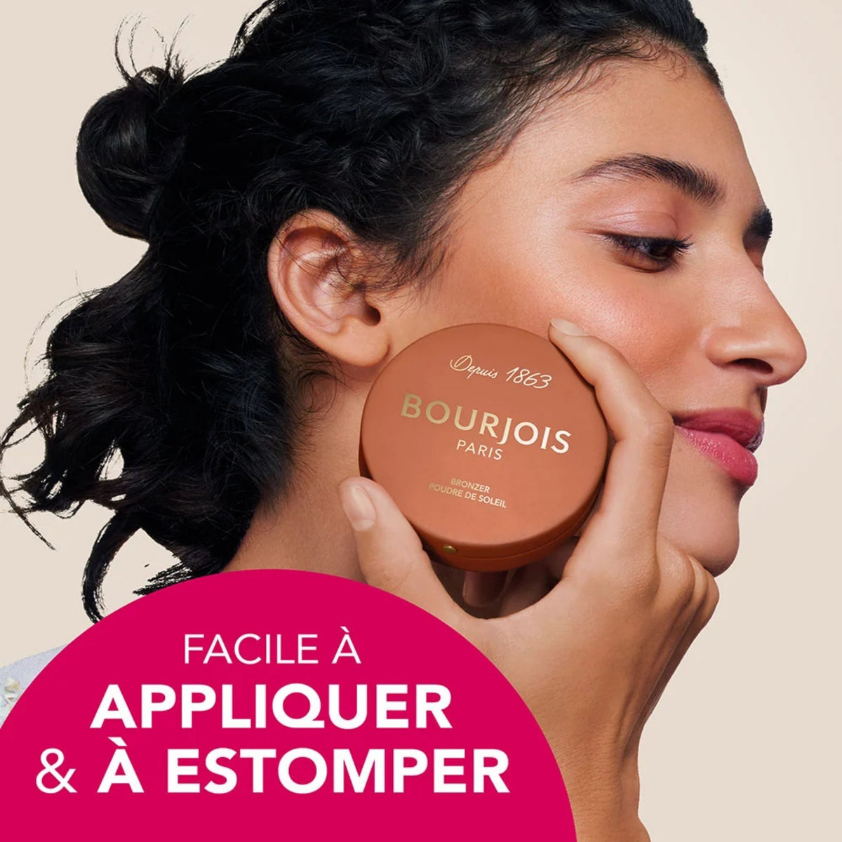 Bourjois Maxi Round Pot Bronzer - Blushes & Bronzers