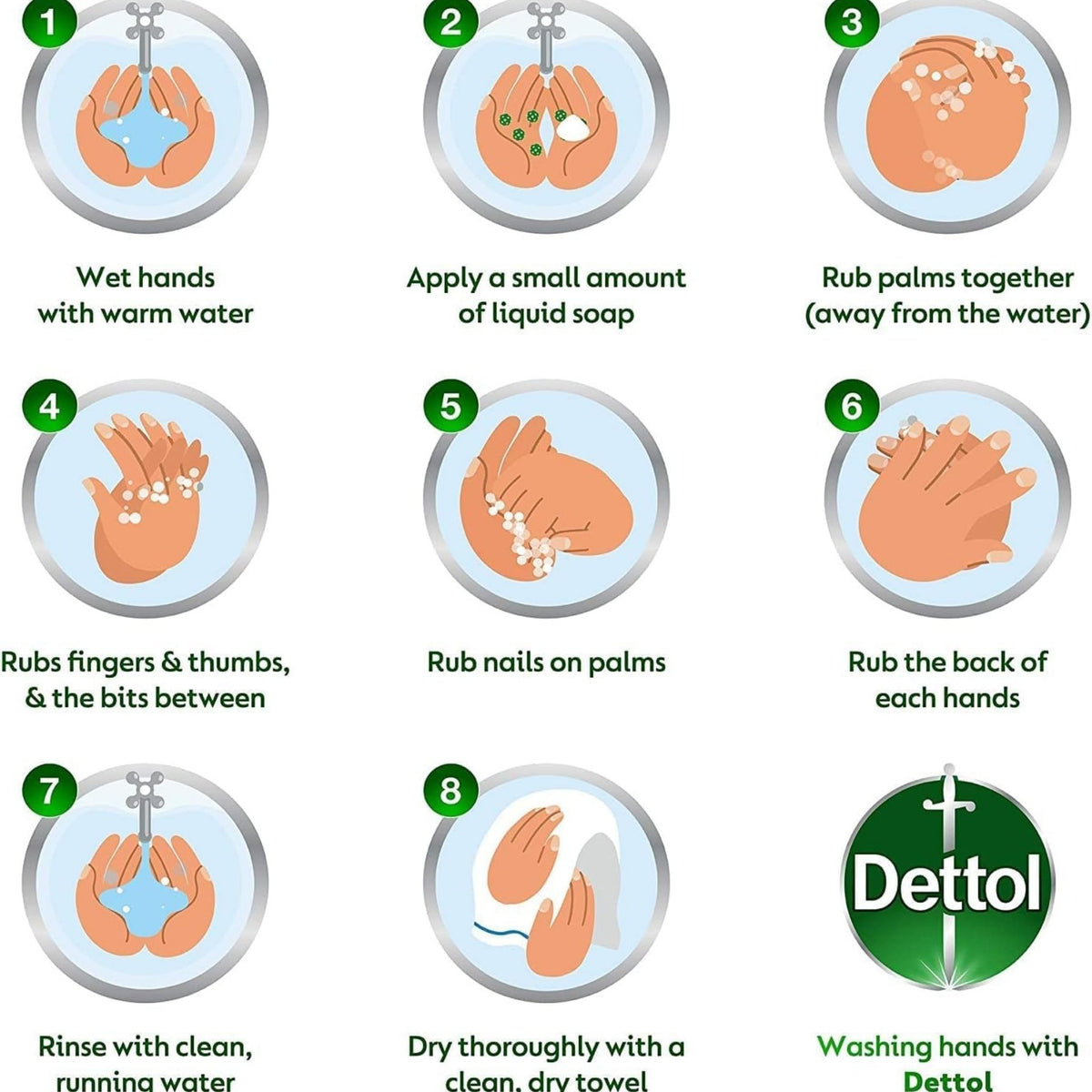 Dettol Skincare Liquid Handwash Pump Rose & Sakura Blossom 25% OFF