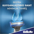 Gillette Mach3 Turbo Razor Handle with 1 Blade - Razors & Blades