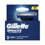 Gillette Mach3 Turbo 3D Blade Refills, 3 Blades, 2 Count, Pack of 2 - Razors & Blades