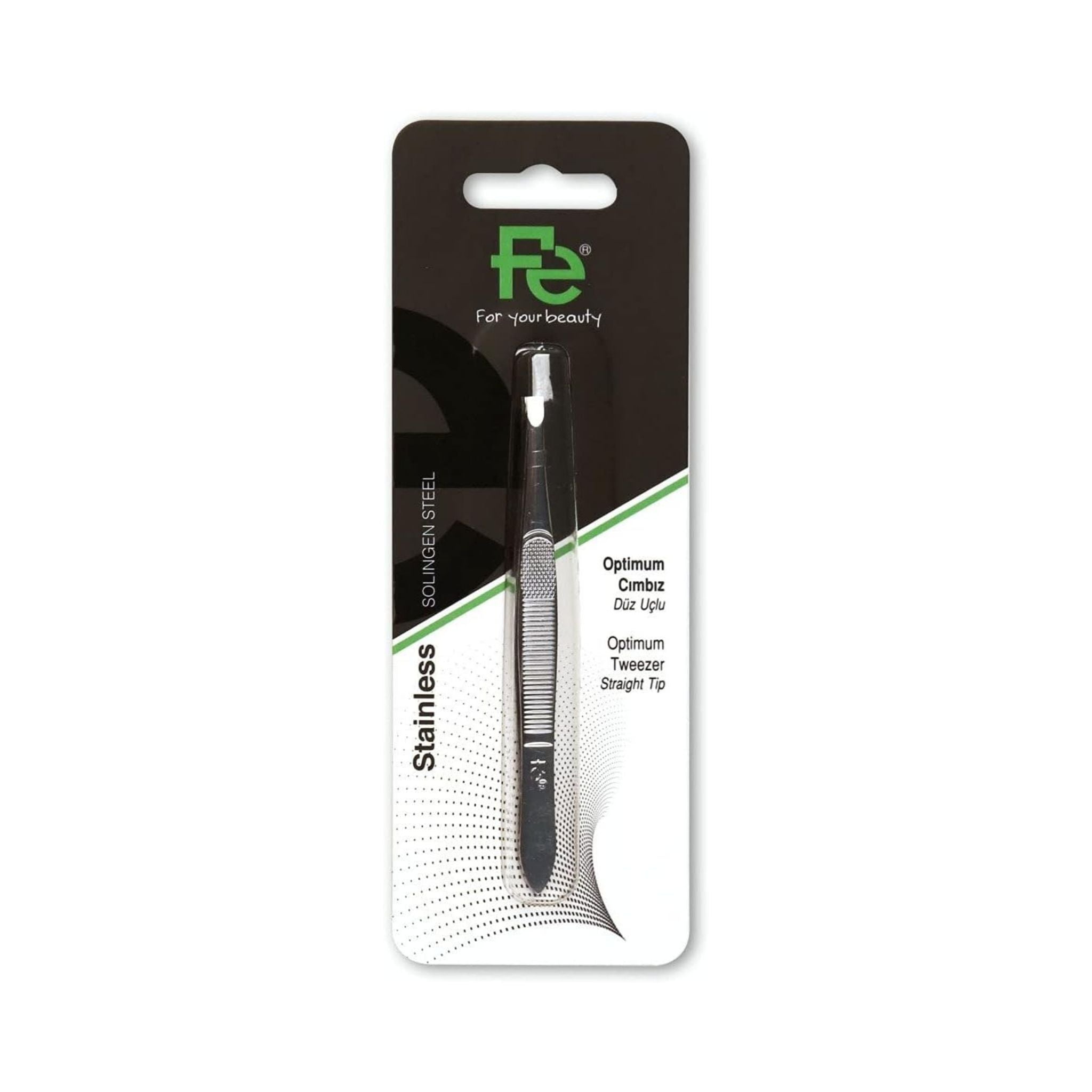 Fe Optimum Tweezers - Brow & Grooming Tools