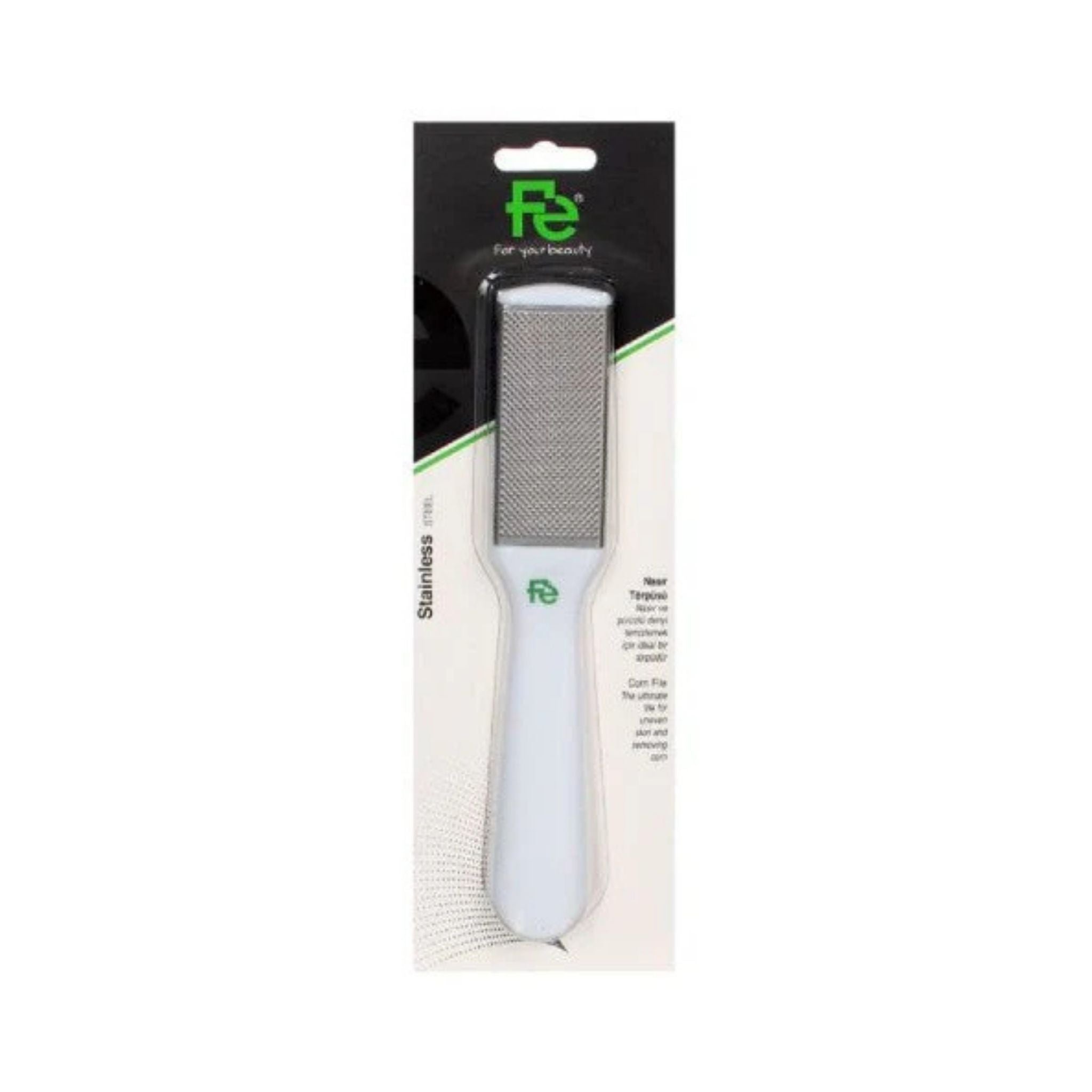 Fe Corn File Plastic Hand - Nail Tools