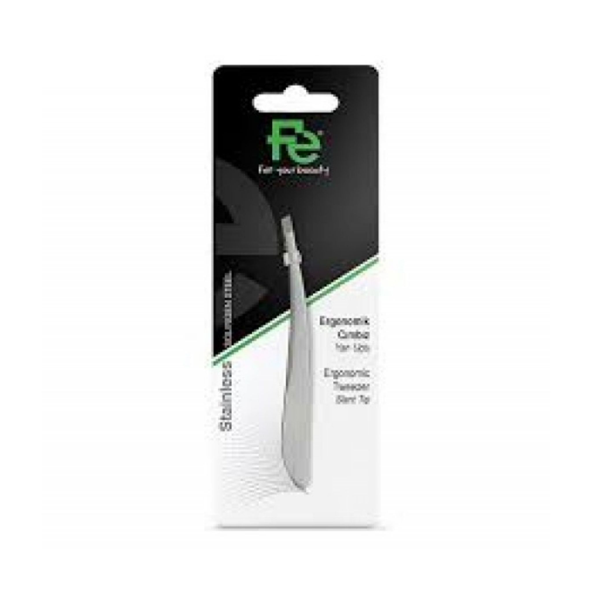 Fe Ergonomic Tweezers - Brow & Grooming Tools
