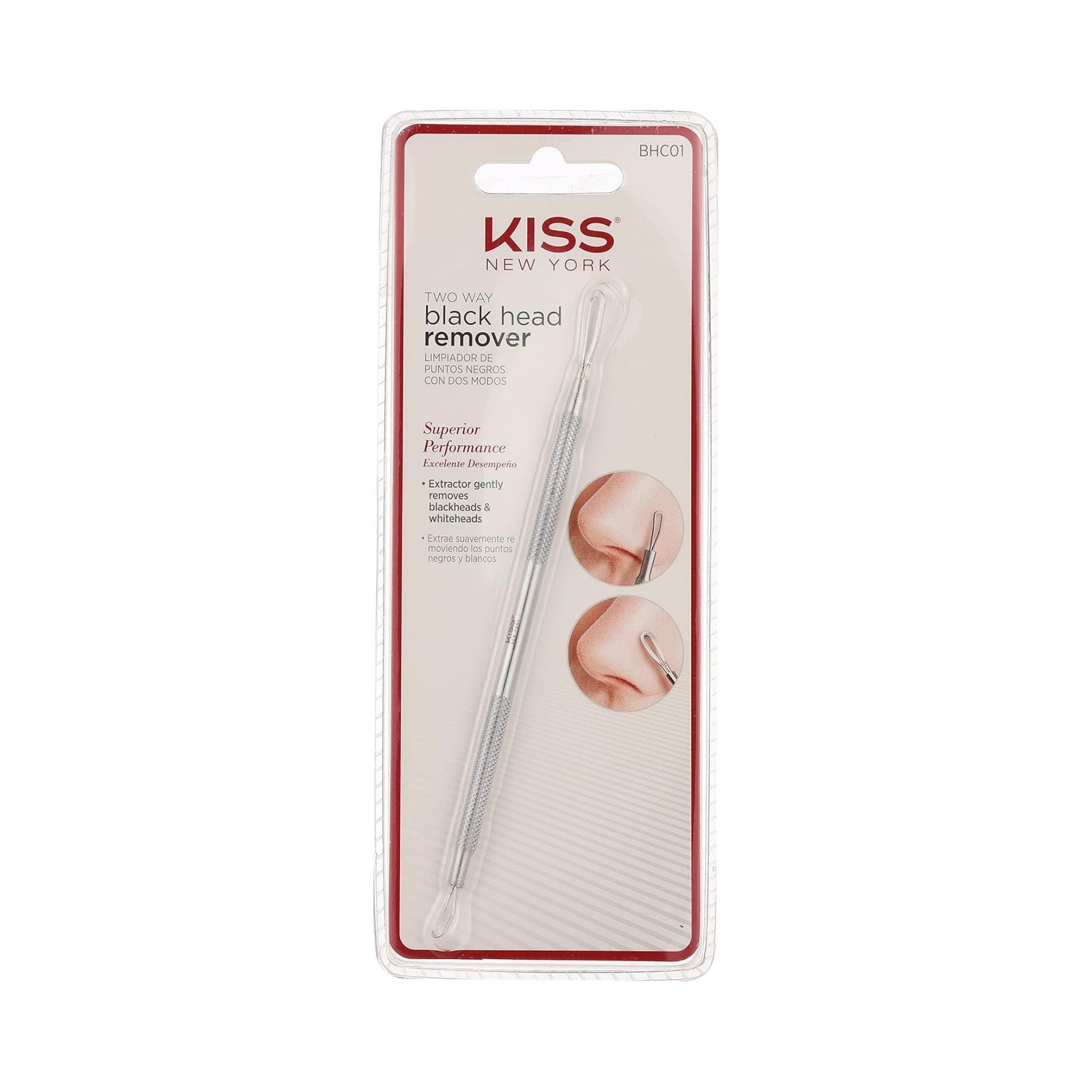 Kiss 2 Way Black Head Clear - Cleansing Tools