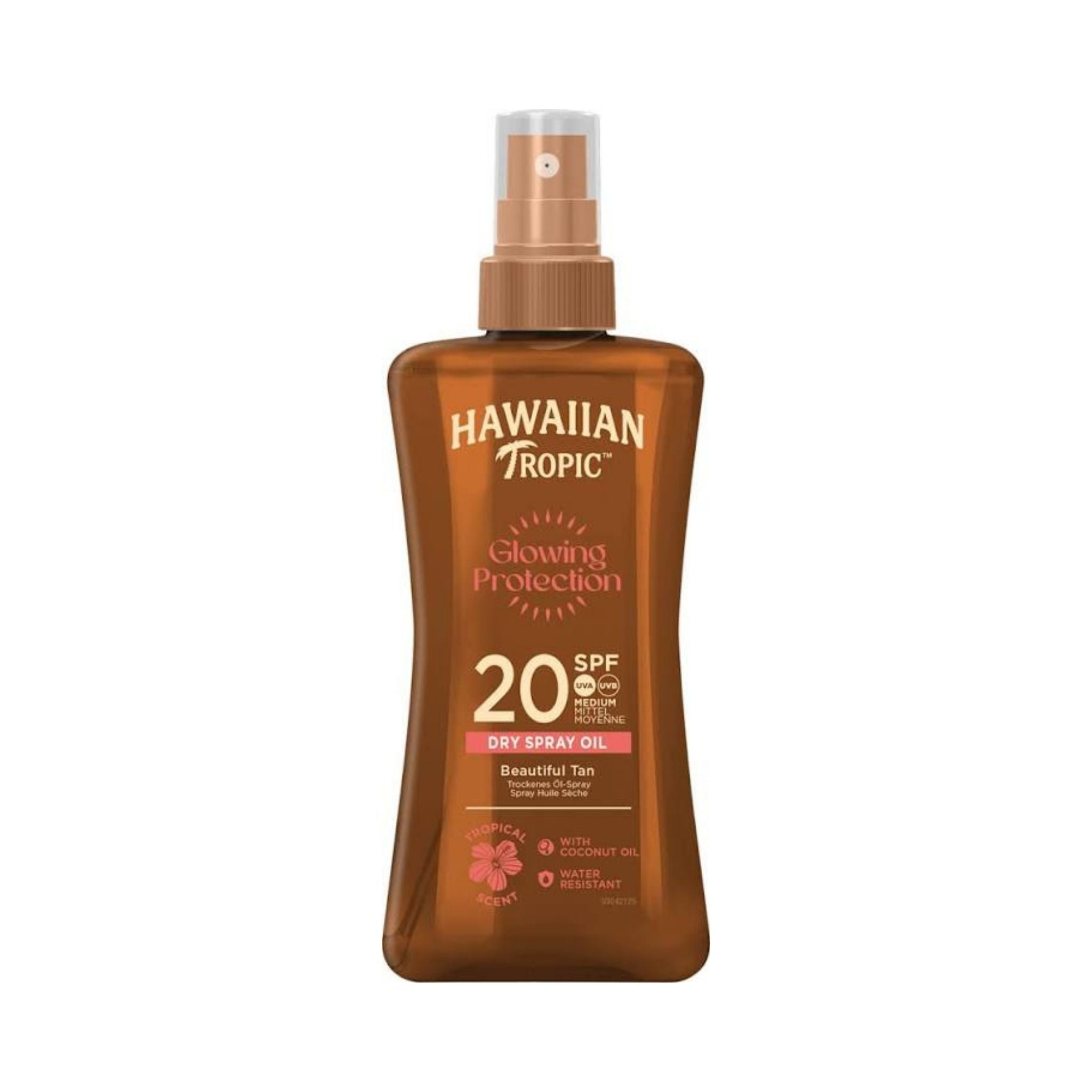Hawaiian Tropic Glowing Protection Dry Oil Gel Spf20 - Tanners & Bronzers Main image