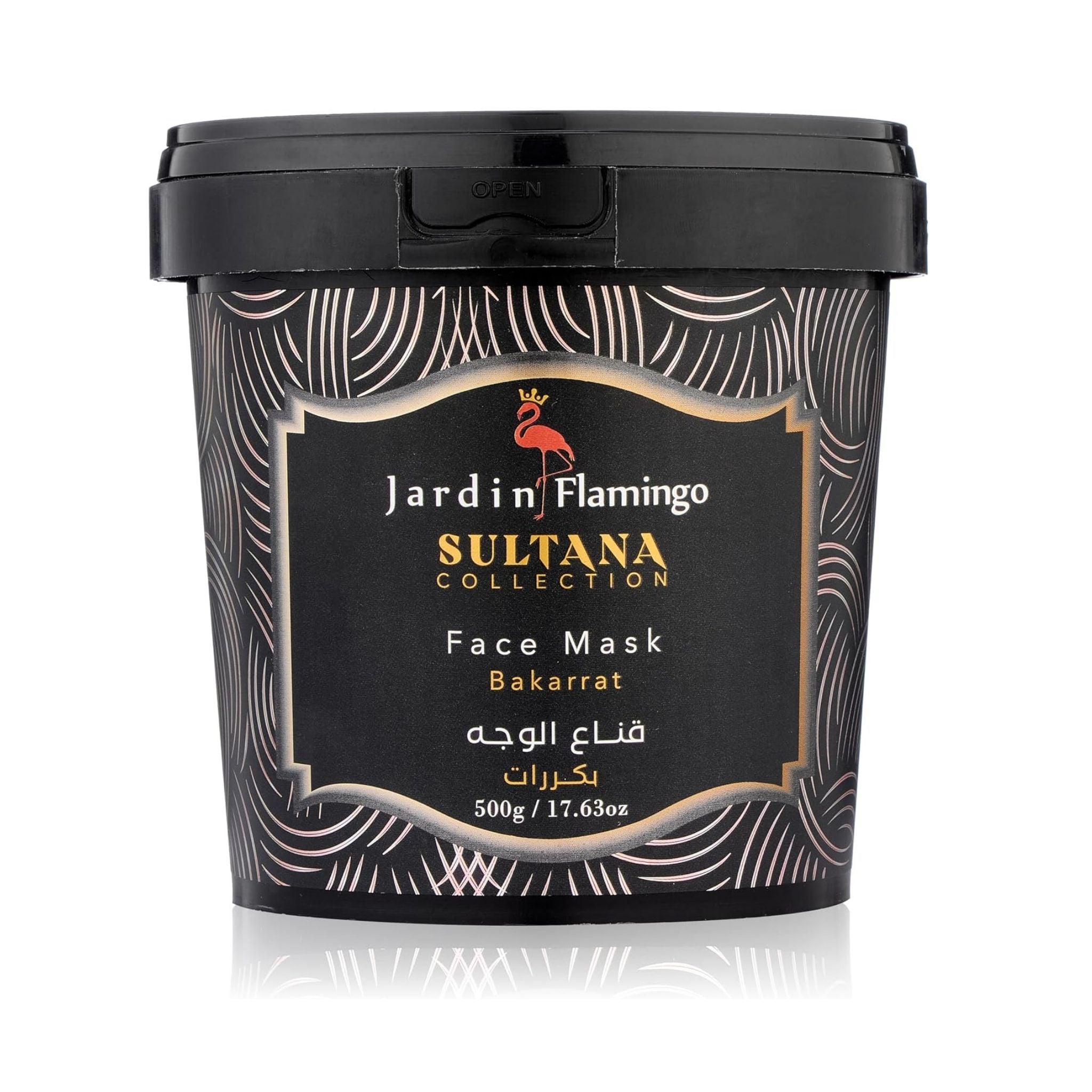 Jardin Flamingo Bakarrat Sultana Face Mask for Hydration and Radiance - Face Masks Main image